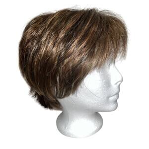 ARIA Wig by TRESSALLURE, Cherry wood Oil Basic Cool Comfort Cap Chic & Messy 7